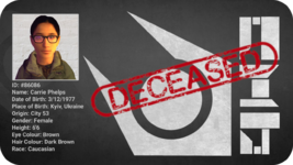 (Willard) Carrie Phelps CID Card.png (Willard) Carrie Phelps CID Card.png